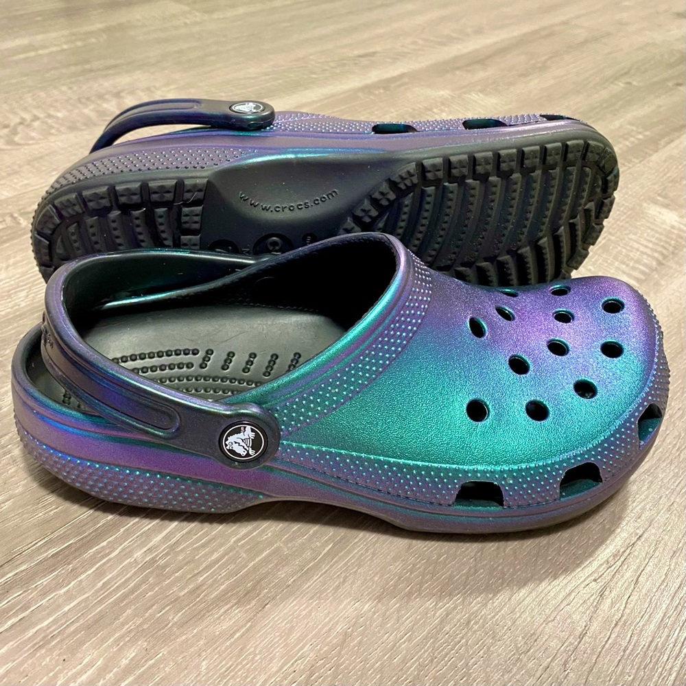 Classic Crocs Iridescent Clog
